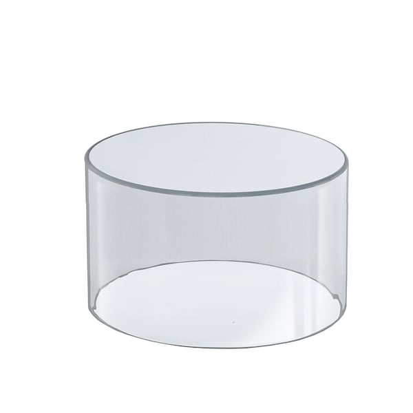 Azar Displays 8"W x 6"H Clear Acrylic Cylinder 556805 - main